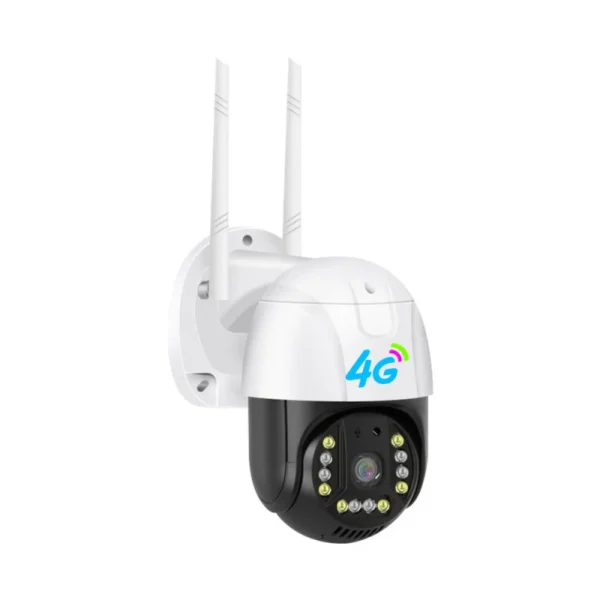دوربین مداربسته تحت شبکه اسپیددام  OKAM PRO مدل سیمکارتی 4g P20 همراه رم 128 توشیبا همراه برق اظطراری