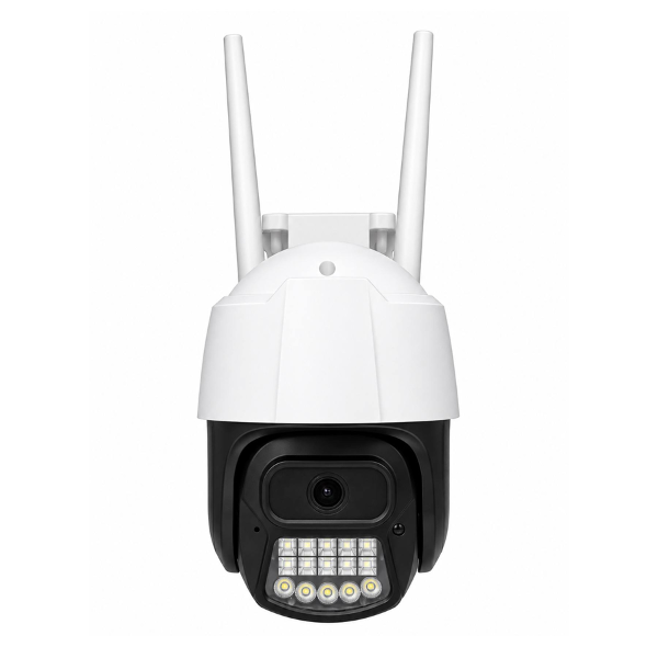 دوربین مداربسته تحت شبکه اسپیددام OKAM PRO مدل سیمکارتی 4g P20 همراه رم 128 توشیبا همراه برق اظطراری