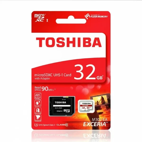 کارت حافظه microSDXC توشیبا ظرفیت 32گیگابایت
