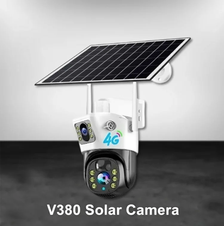 دوربین خورشیدی V380 Solar Camera