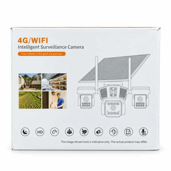 دوربین سیمکارتی 4 لنزه برقی 4G
